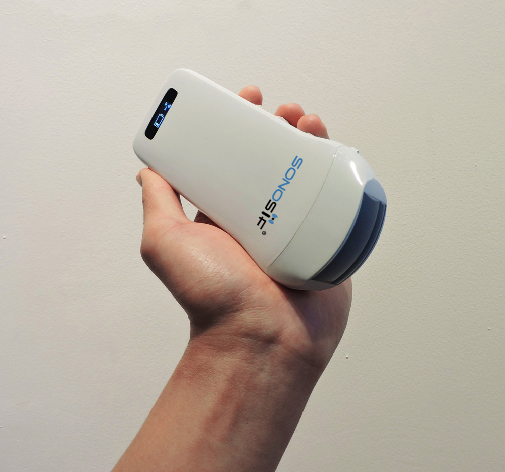 Scanner a ultrasuoni wireless 3 in 1 a tripla testa
