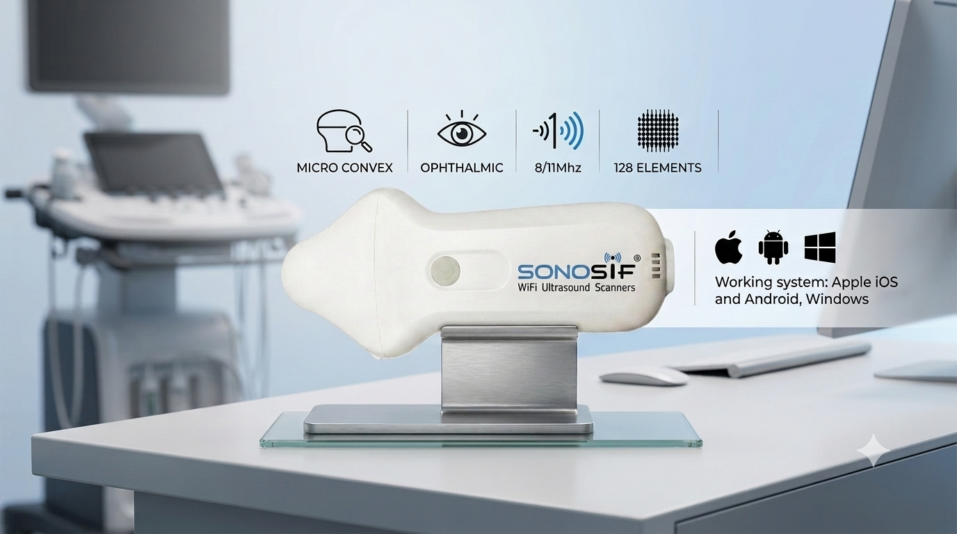 Ophthalmic Micro-Convex Color Doppler Ultrasound Scanner – OPHTHA-6